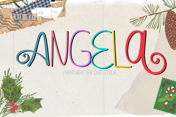 Angela Duo: A Font That Speaks