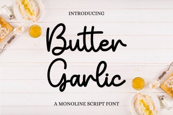 Butter Garlic Font Review