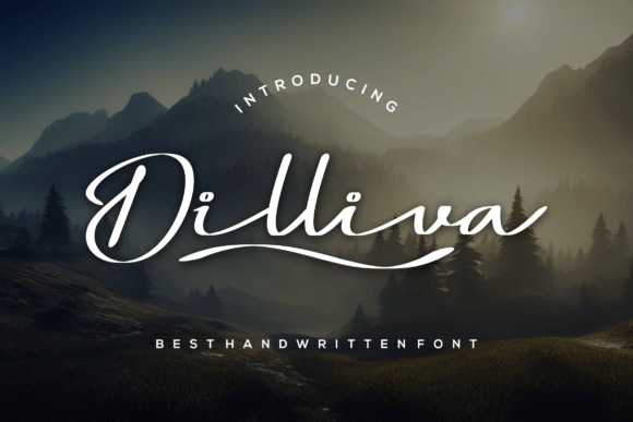 Dilliva: A Script Font for Real-World Design