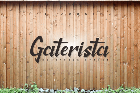 Gaterista: A Bold Handwritten Font for Scroll-Stopping Brand Content