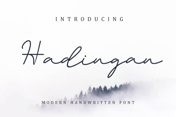 Hadingan: A Script Font for Creative Branding