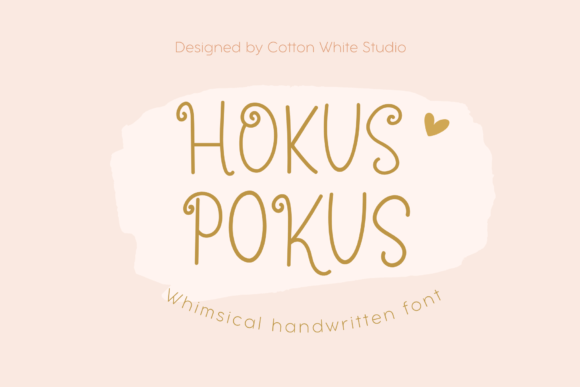 Hokus Pokus Font: Creative Typography for Brands