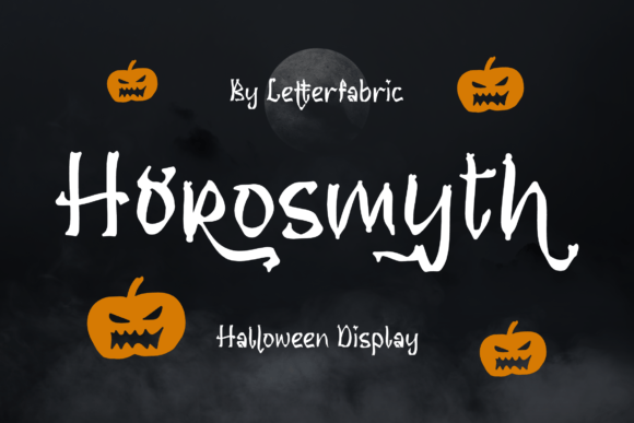 Horosmyth: A Whimsical Halloween Font