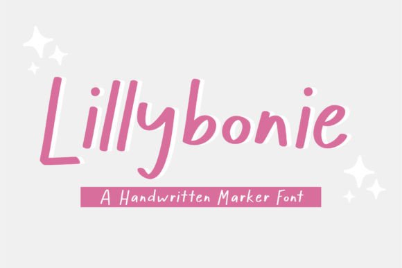 Lillybonie: Handwritten Font for Creative Projects