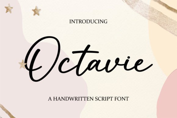 Octavie: A Handwritten Font That Breathes Life Into Editorial Design