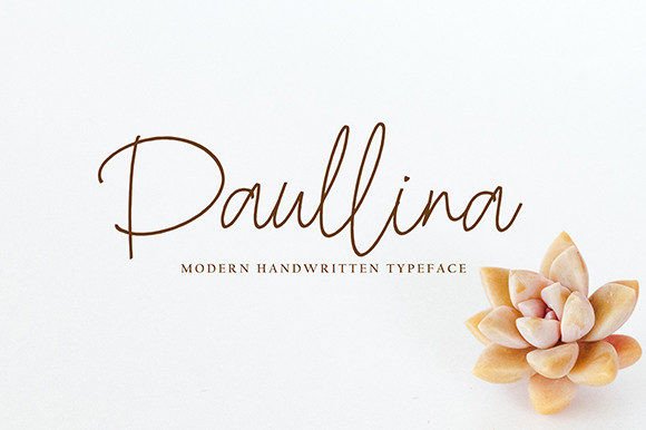 Paullina: A Creative Script Font