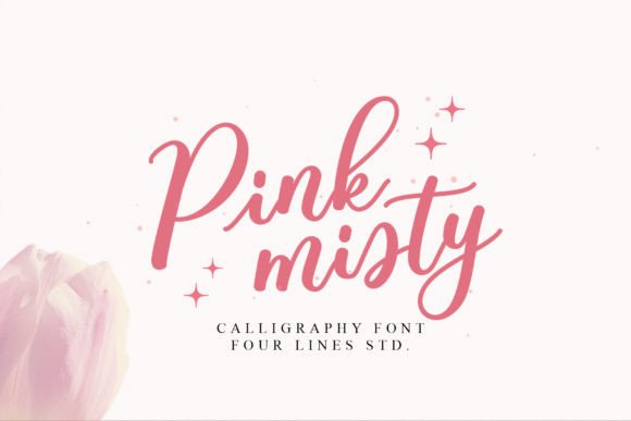 Pink Misty: A Stylish Script Font