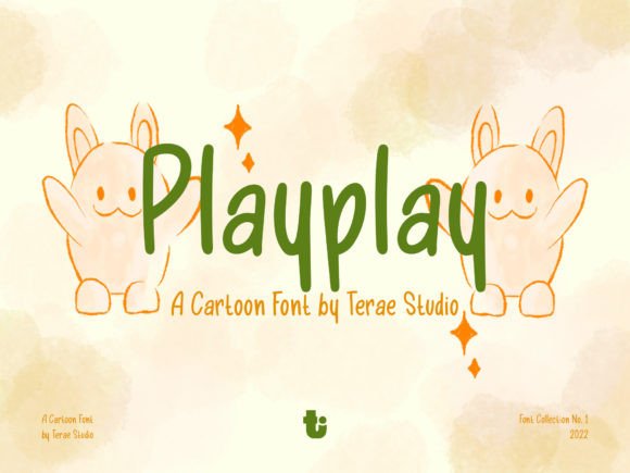 Playplay Font: Handwritten Style for Craft Creators