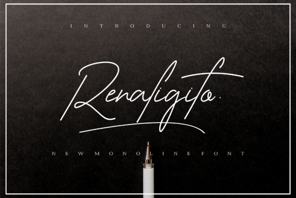 Renaligito: A Timeless Handwritten Font for Digital Branding