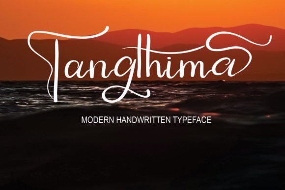 Tangthima: A Handwritten Font for Thoughtful Design