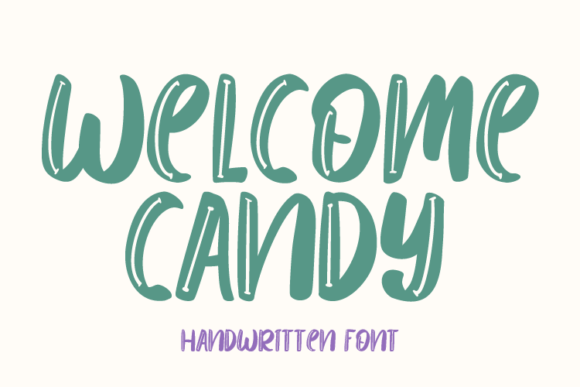 Welcome Candy Font for Business